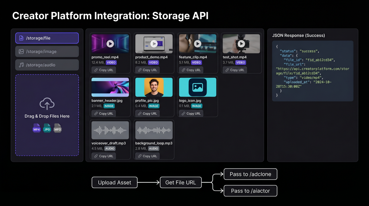 Creator Platform Integration
